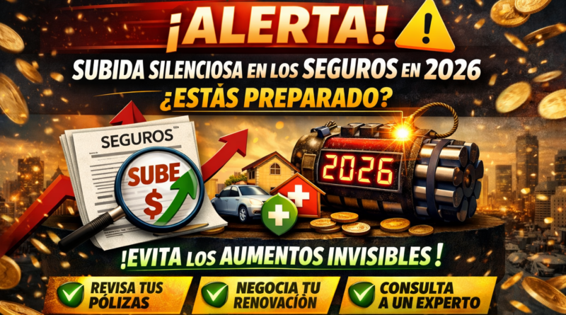 subida silenciosa de seguros, mas comparativa