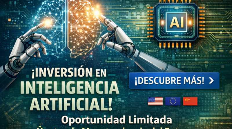 inversión en inteligencia artificial 2026, burbuja IA, impacto económico IA, ETFs inteligencia artificial, productividad y automatización.