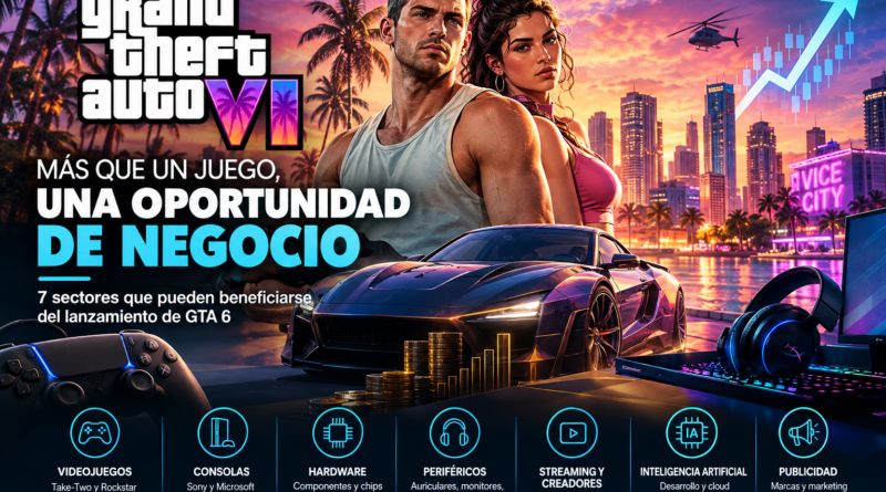 GTA 6 y bolsa: 7 oportunidades de negocio detrás del videojuego más esperado
